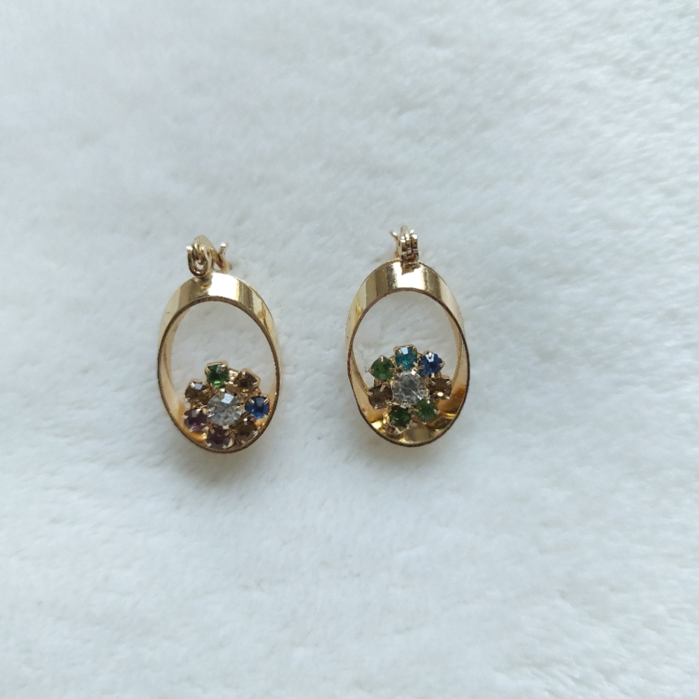 Flower Design Earrings